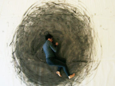 3 Em[bed]ding circle: durational performance drawing score from the series ‘She’s only doing this’
